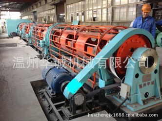 Head of tubular stranding machine